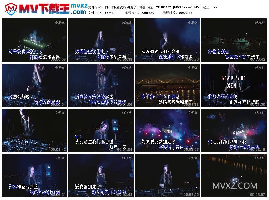 白小白-爱我就别走了_国语_流行_YE101137